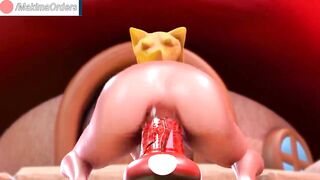 Princess Peach unlocks Anal Power Up | MakimaOrders - 10 image