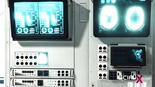 A hot black girl needs a huge cyborg cock in her ass - 2 image