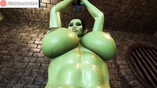 POV Fuck Captured Orc with Huge Cock | MakimaOrders - 9 image