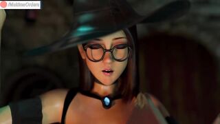 Huge cock shemale fucking a sorcerer | MakimaOrders - 2 image