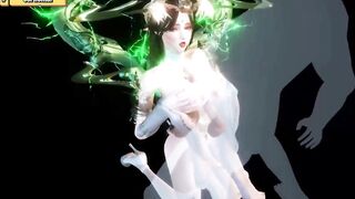Hentai 3D - 108 Goddess ( ep 82) - Green arrow goddess. - 8 image