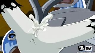 Jinx Enjoys Sex With Cyborg (Hentai Uncensored)