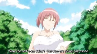 (Issho no H Shiyo 6) Farming Cousins go Naked by the River - 2 image