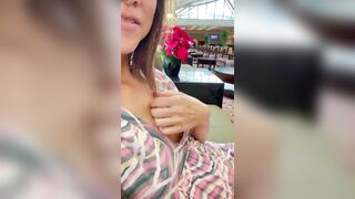 Japanese horny Managing dicretor,She was Flashing Big clit at The hotel entrance robby,Hentai Lady, - 2 image