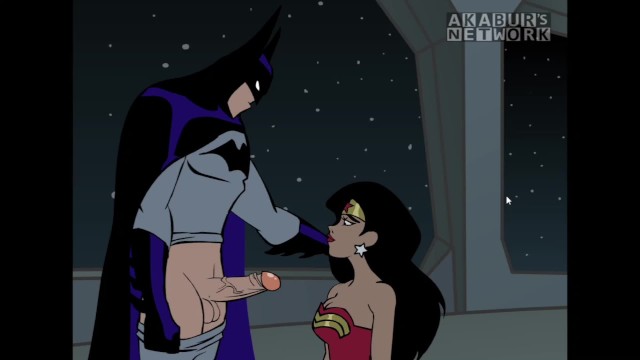 Baman Sex Videos - Batman Pounding Wonder Woman's Both Holes and Cum on her face cartoon Porn  watch online