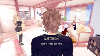 Hero's Harem Guild Cap 7 - My Personal Assistant Sucks My Cock and I Cum on Her Face - 5 image