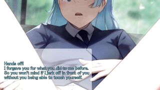 [Hentai JOI] Your girlfriend makes you cum twice! JOI Kasumi Miwa. - 8 image