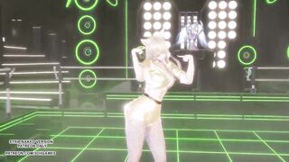 MMD Hellovenus-Im ill Sexy Kpop Dance Ahri League Of Legends KDA - 10 image