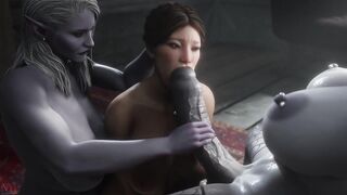 Big TItted Girls Sucking Big Futa Dick Unstill She Exploades Cum All Over Sluts Face - 10 image