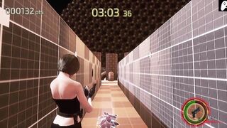 | Bioasshard | Big ass woman gets fucked by zombies with long throbbing cock Hentai Game Gameplay