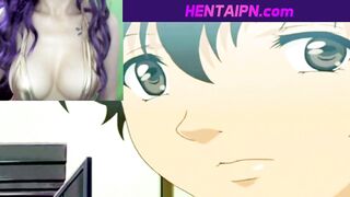 Hentai Boy Slapping Hot MILF Ass - 2 image