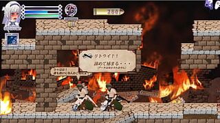 Bullet Requiem | Stage 1 | White haired gunslinger joins in fucks and enjoys getting creampied | Hentai Game Gameplay P1 - 1 image