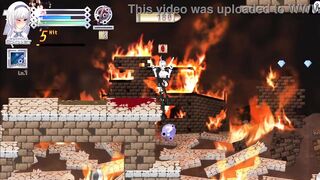 Bullet Requiem | Stage 1 | White haired gunslinger joins in fucks and enjoys getting creampied | Hentai Game Gameplay P1 - 5 image