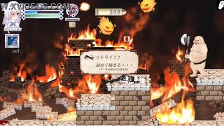 Bullet Requiem | Stage 1 | White haired gunslinger joins in fucks and enjoys getting creampied | Hentai Game Gameplay P1 - 6 image