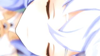 Grassland Surprise Gangbang (3D Hentai) - 2 image