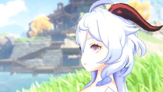 Grassland Surprise Gangbang (3D Hentai) - 4 image