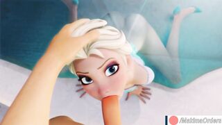 Elsa Suck Huge Dick Until Cum - 3 image
