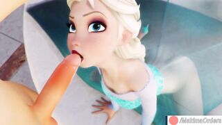 Elsa Suck Huge Dick Until Cum - 4 image