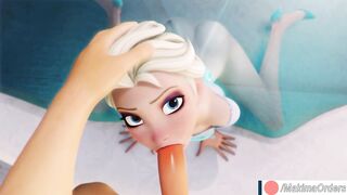 Elsa Suck Huge Dick Until Cum - 6 image