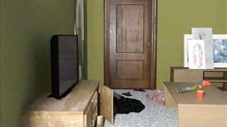 Husband Comes Home to Cheating Wife (Animation) - 6 image