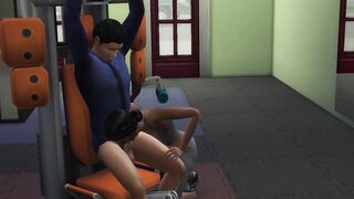 I fucked her and her friend at the gym - 2 image