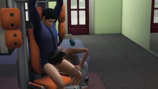 I fucked her and her friend at the gym - 3 image