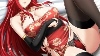 Rias Chastises you for Cheating! (Hentai JOI) (Femdom, CBT, Prostate Play, Cum on Time) - 1 image