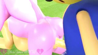 Sonic Fucks Amy's Tight, Wet Pussy & Gives Her a Creampie (ADR/ASMR) - 6 image