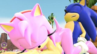 Sonic Fucks Amy's Tight, Wet Pussy & Gives Her a Creampie (ADR/ASMR) - 9 image