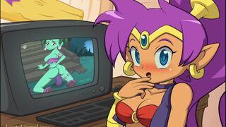 Easter egg Rottytops' Raunchy Romp XXX Parody Part 2 LustyLizard Flash Animation Sex Fuck Game - 1 image