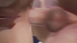 Sexy Asian Girl Fucked Silly until she gets an Ahegao face | 3D Porn - 3 image