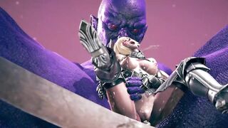 Giant ork fucked armor knights - 10 image