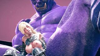 Giant ork fucked armor knights - 7 image