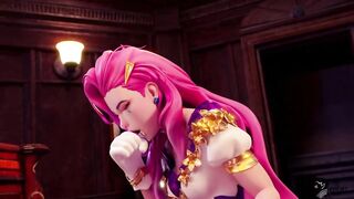 Seraphine Creampied In All Her Holes (Full Length Animated Movie) - 3 image