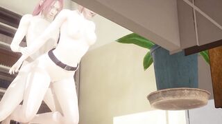 Jujutsu Kaisen Hentai - Nobara Kugisaki Hardsex in a library - Japanese Asian Manga Anime Game Porn - 6 image