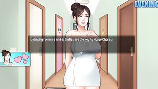 House Chores Cap 1 - My Sexy Big Tits Brunette Stepmom