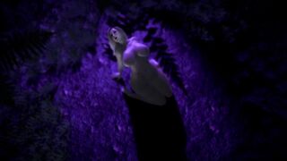 Blonde Chick Riding Dildo in the Forest | 3D Porn - 6 image