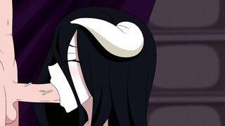 Anime Overlord Albedo and Ainz hentai cartoon titjob blowjob creampie kunoichi naruto milf game pov - 3 image