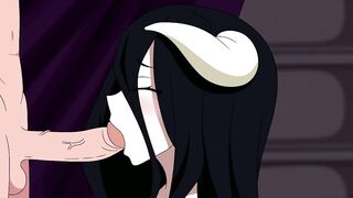Anime Overlord Albedo and Ainz hentai cartoon titjob blowjob creampie kunoichi naruto milf game pov - 4 image