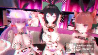 mmd r18 R18 Graffiti Naked Bunny Orin Sky Pache de Ghost Dance Kai_Remake High Poly 3d hentai - 4 image