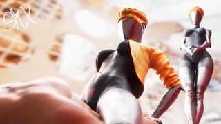 Atomic Heart - The Twins Compilation (Best Animations with Sounds) - 8 image