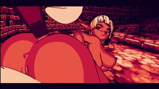 Snapshot Dungeon - hentai game - bunny girl sex - animation test - 1 image