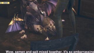 Hentai 3D ( HS04) - Succubus and Monster - 4 image