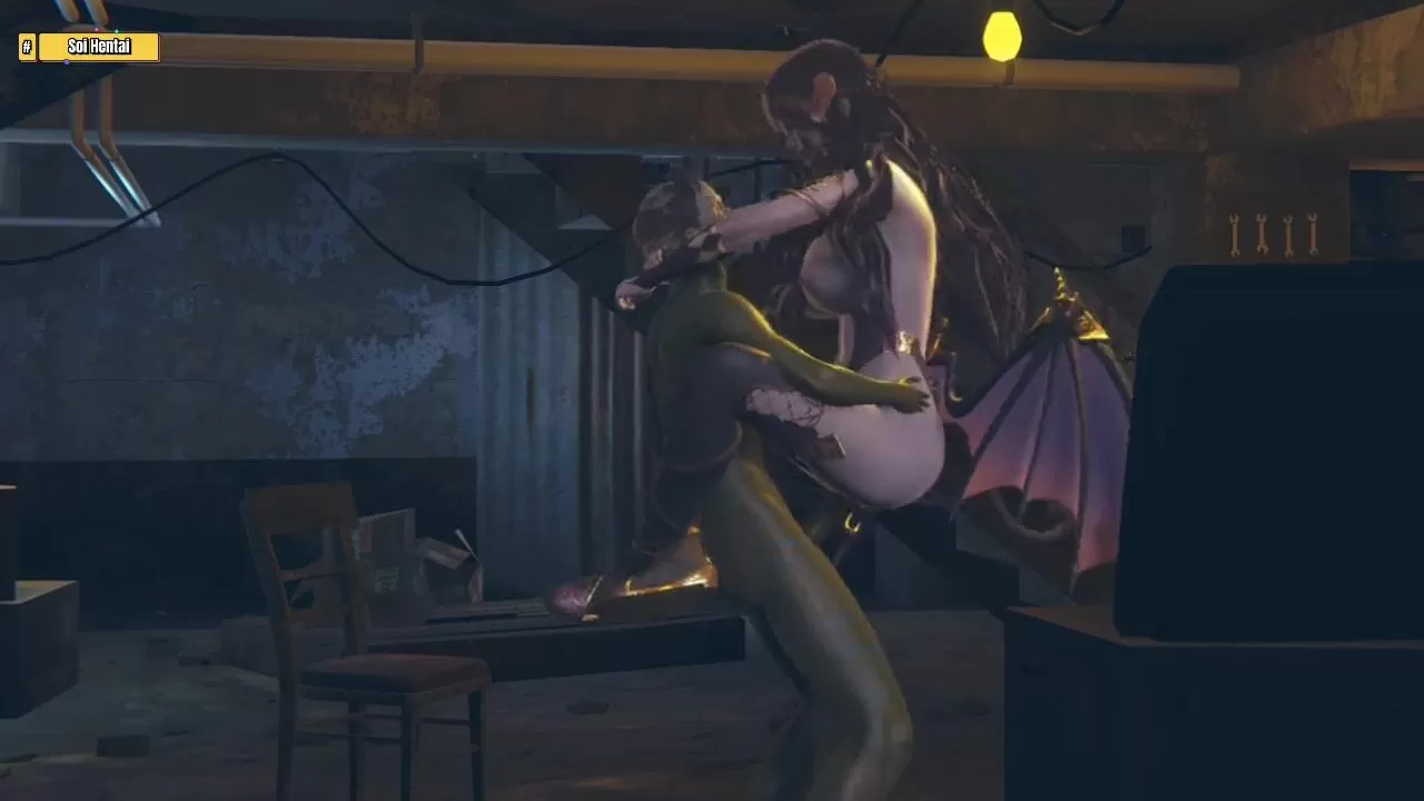 Hentai 3D ( HS04) - Succubus and Monster