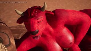 Demonic Female Monster Likes Anal - 3D Animation - 7 image