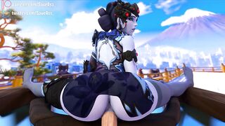 Fucking Widowmaker's delicious pussy 4K (tasty penetration, intense sex, Big Ass, Fuck my pussy) by SaveAss - 10 image