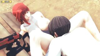 Hentai 3D ( HS17) - Big boob warrior red head