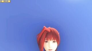 Hentai 3D ( HS17) - Big boob warrior red head - 7 image