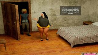 Busty And Horny Nun Fucking For The First Time - 4 image