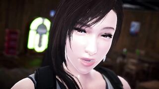 Tifa gets her tight pussy stretched by a massive Orc Cock! - 2 image